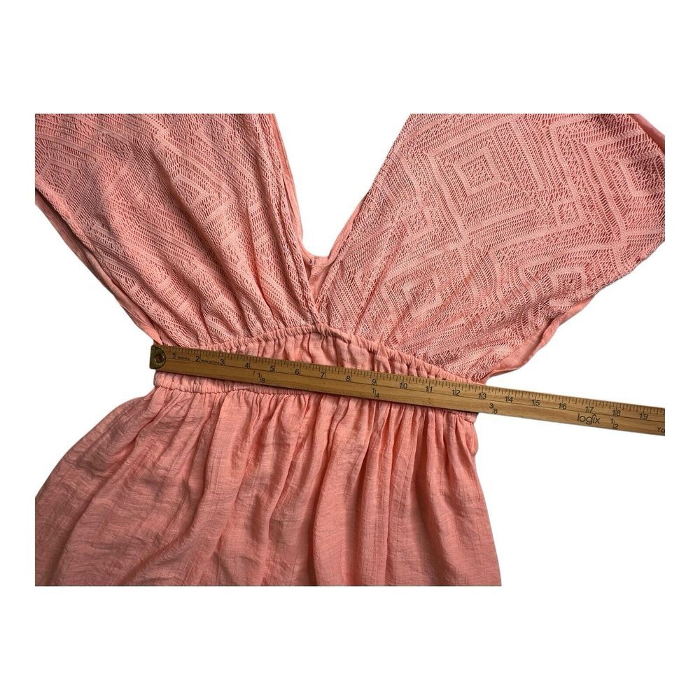 Miken Junior's Tie Back Mini Dress Swimsuit Salmon Size Medium‎ - Picture 11 of 16